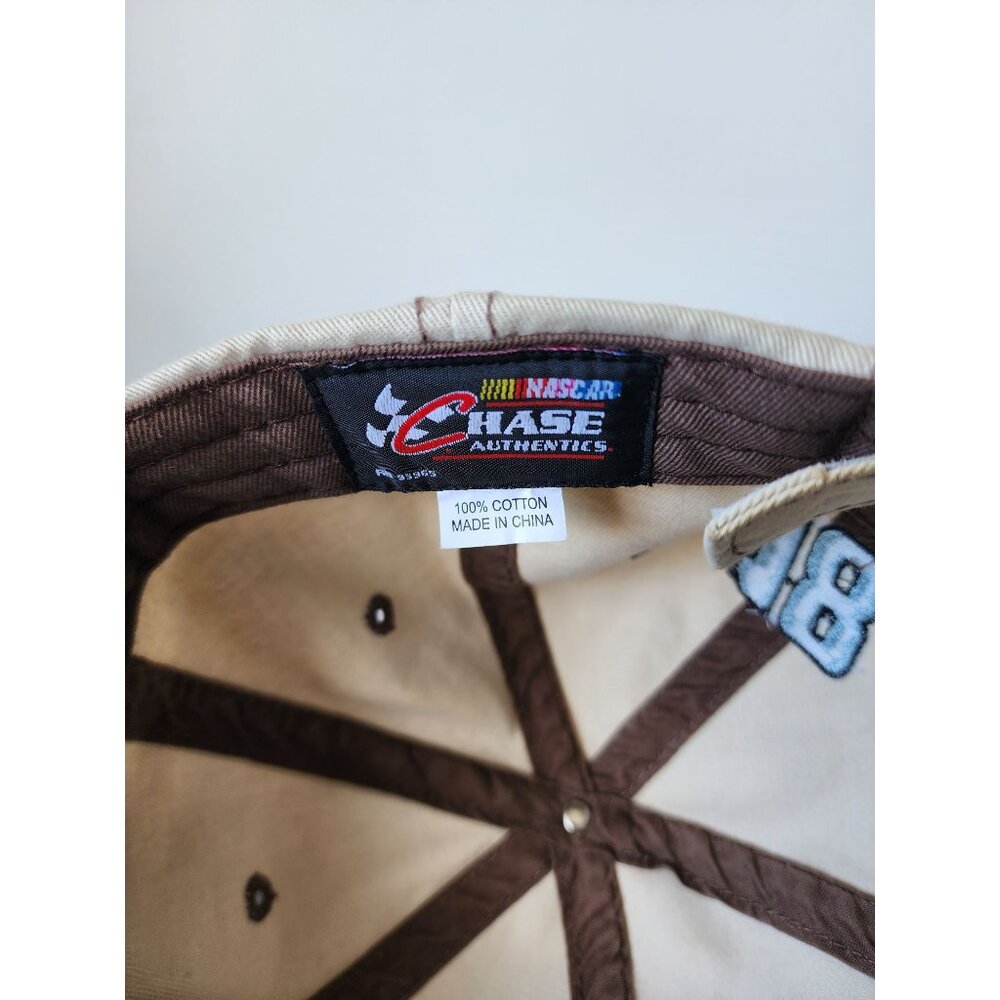 Chase Authentic Nascar 18 Kyle Busch brown M&M baseball cap OS - Picture 6 of 6